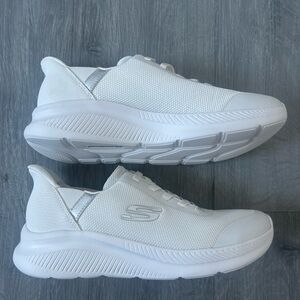 Skechers White Swift-Fit Sneakers